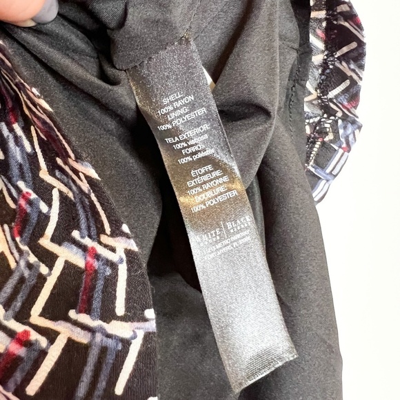 WHBM Skirt Printed Flounce Skirt Style 570178307 - Picture 5 of 6